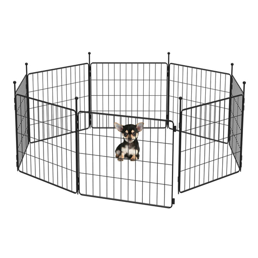 FXW MiniPaws Dog Playpen Designed for Puppies/Small Dogs, Expandable Dog Pen for Indoor/Outdoor Use